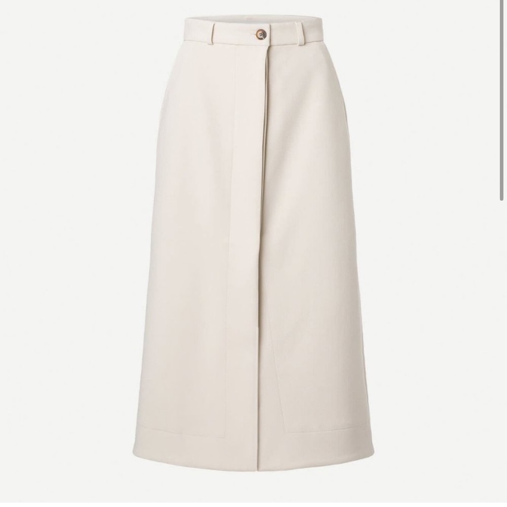80 - NWOT SAMSØE Erika Skirt, Size large - Picture 3 of 8